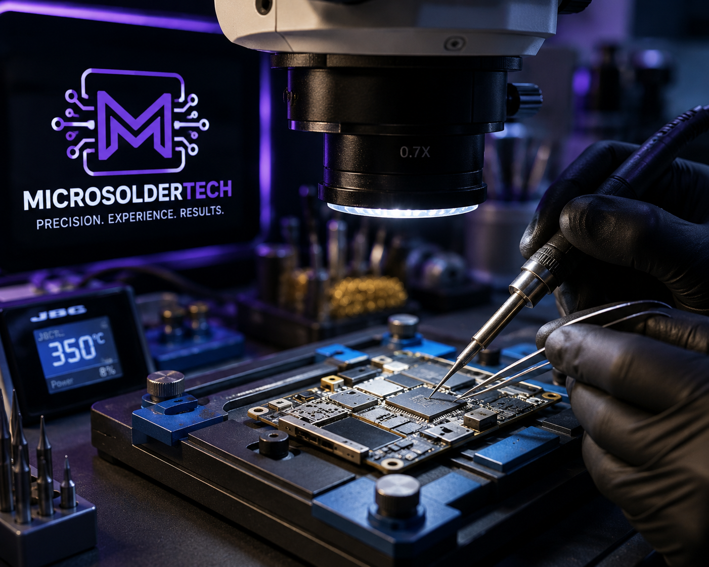 Microsoldertech board-level repair